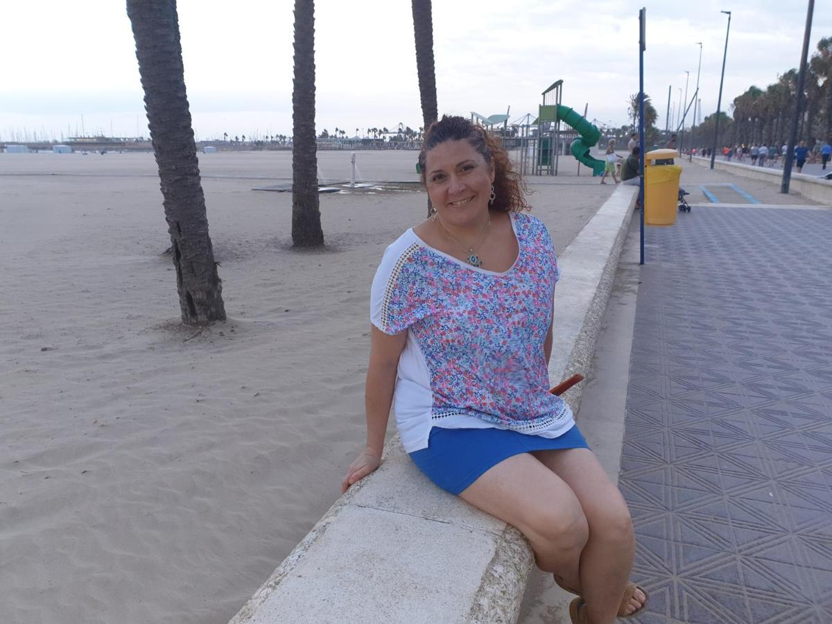 playa malvarrosa Valencia 8 huesped solo admito Familia con hijos Exterior foto